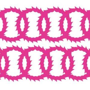 Pink circle on white background