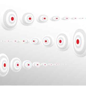 Different red point in both direction to get a perfect aim