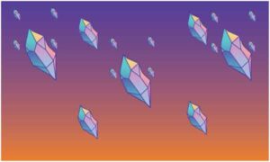 Hexagon stones in diagonal shape