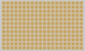 Group of small Connected artwork on brown background